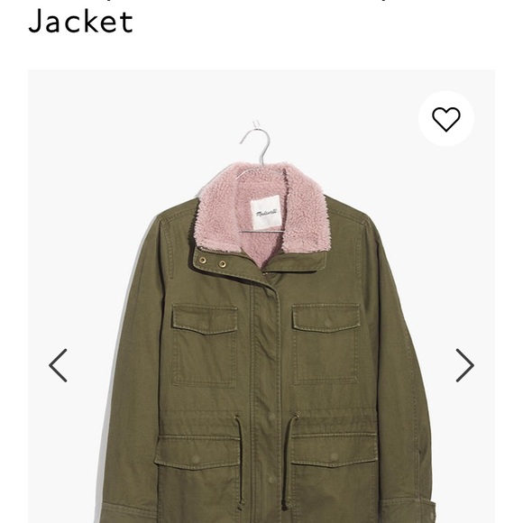 Madewell Sherpa Trimmed Surplus jacket - Picture 4 of 6